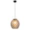 Hello Honey® Marina Natural Capiz & Metal Orb Pendant Ceiling Light